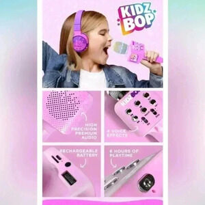 Kids Bop Karaoke Microphone New Without Box